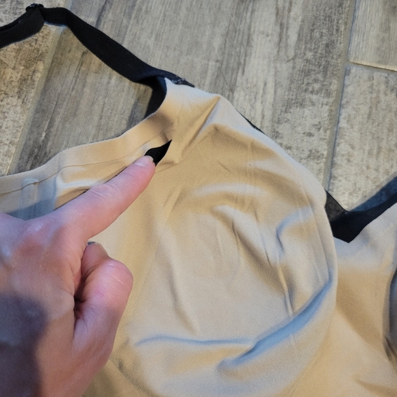 Honeylove Crossover Wireless Bra Black Size L - Picture 10 of 11